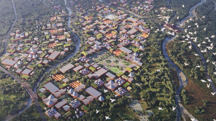 BIG's mindfulness city in bhutan envisions the world's first carbon-negative community