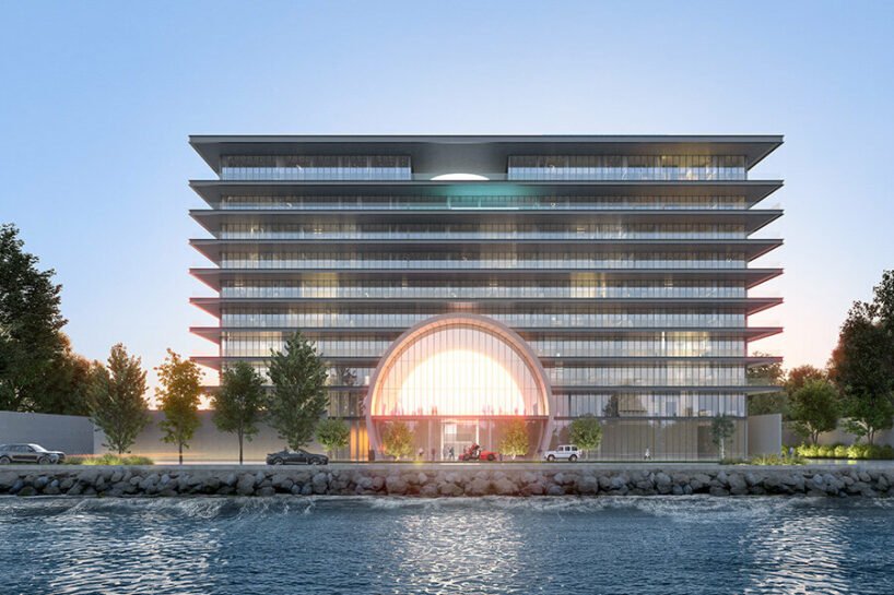 tadao ando unveils luxurious design for armani beach residences on dubai's artificial island