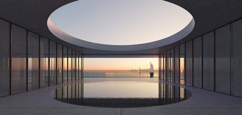 tadao ando unveils luxurious design for armani beach residences on dubai's artificial island