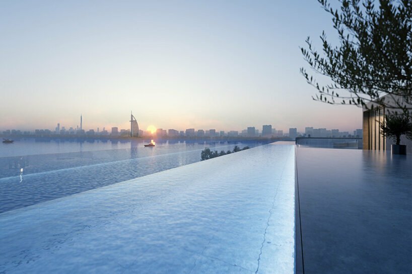 tadao ando unveils luxurious design for armani beach residences on dubai's artificial island