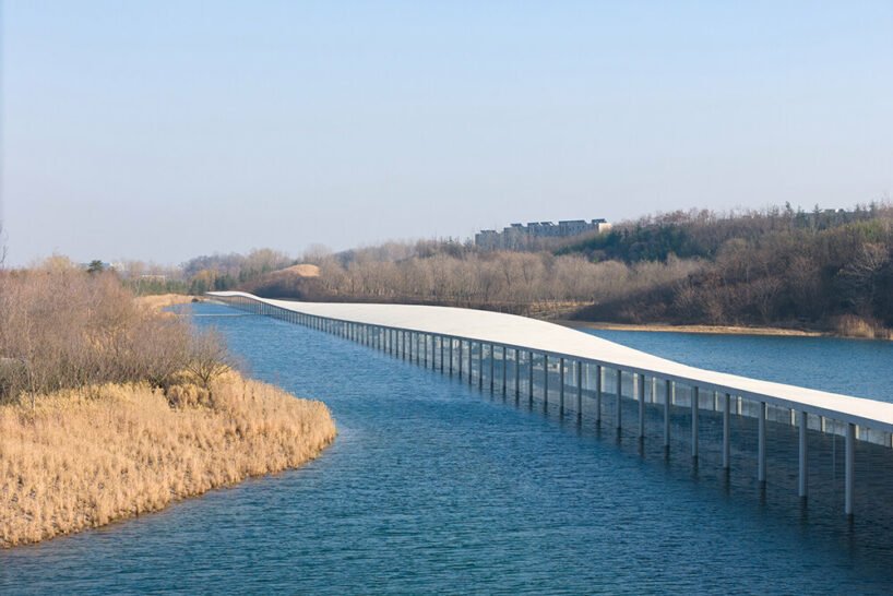 junya ishigami interview on his zaishui art museum stretching endlessly over a chinese lake