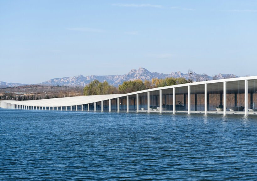 junya ishigami interview on his zaishui art museum stretching endlessly over a chinese lake