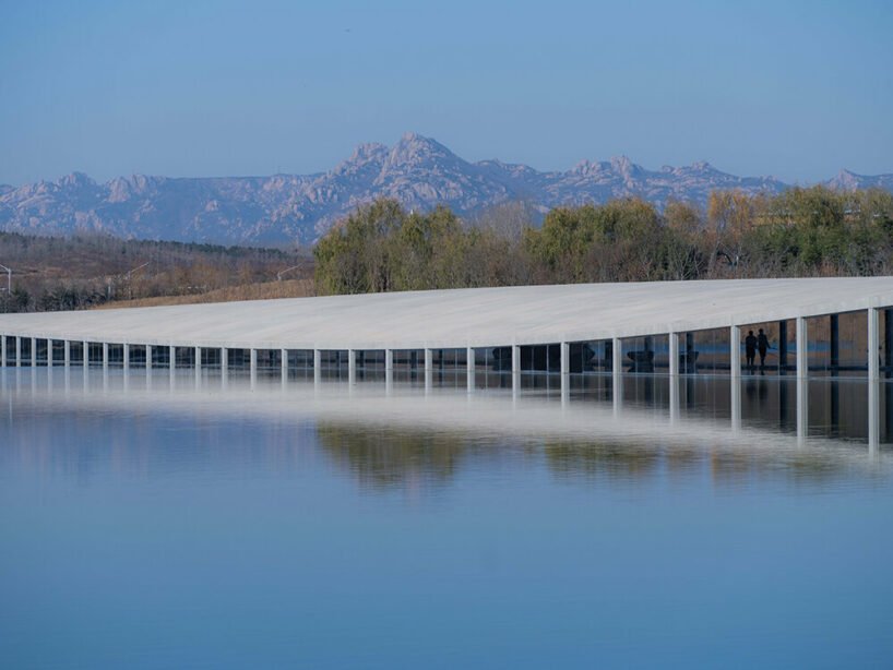 junya ishigami interview on his zaishui art museum stretching endlessly over a chinese lake