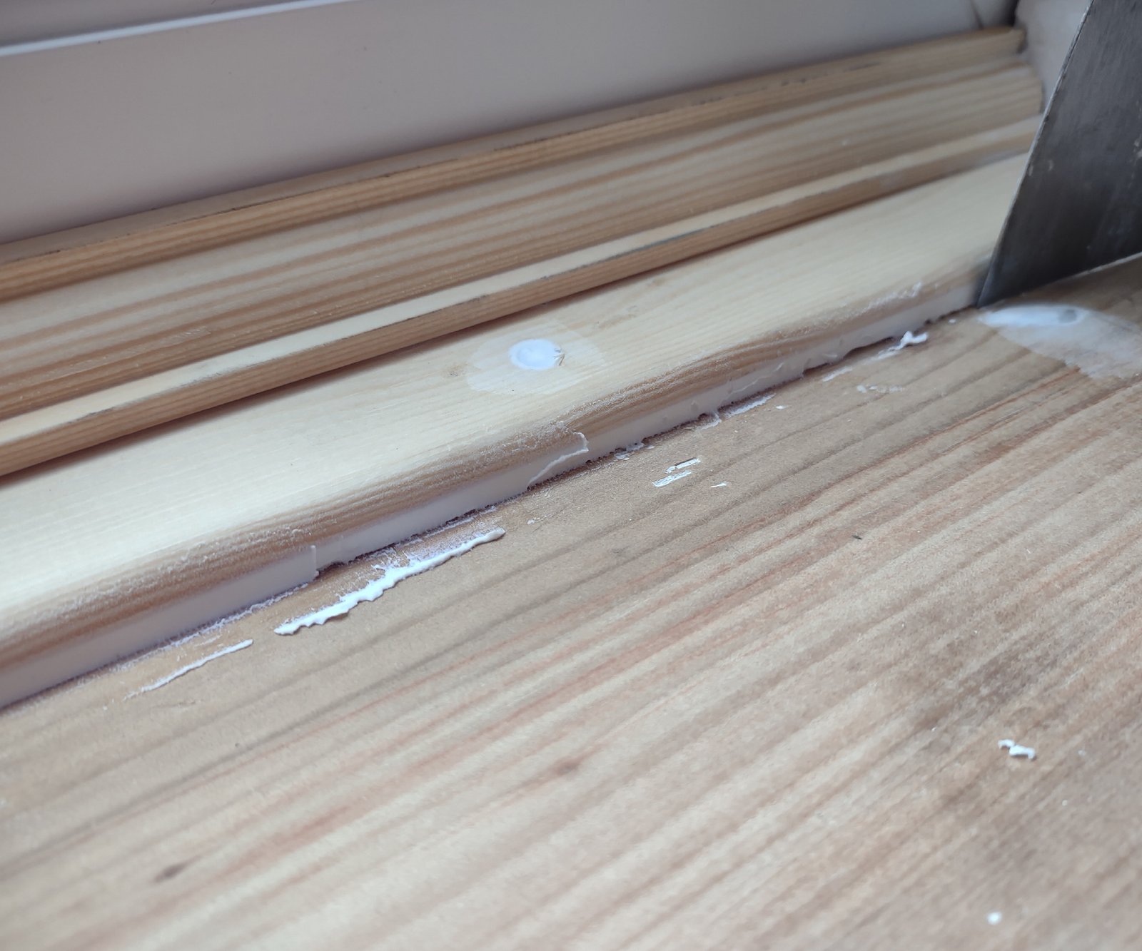 renovating a window sill