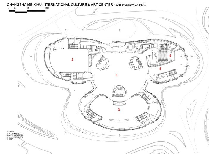 Changsha Meixihu International Culture and Art Centre / Zaha Hadid Architects - Image 47 of 53